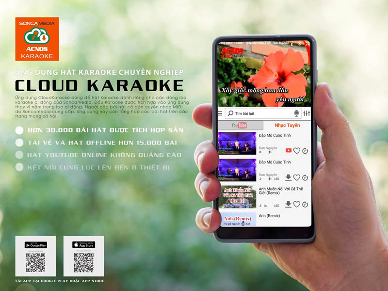 Loa karaoke di động acnos cs445d