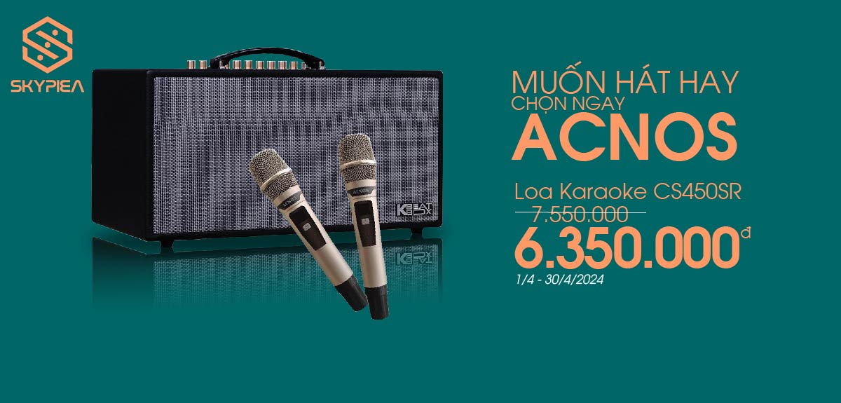 Loa Karaoke Gia đình Acnos CS445D chính hãng giá tốt